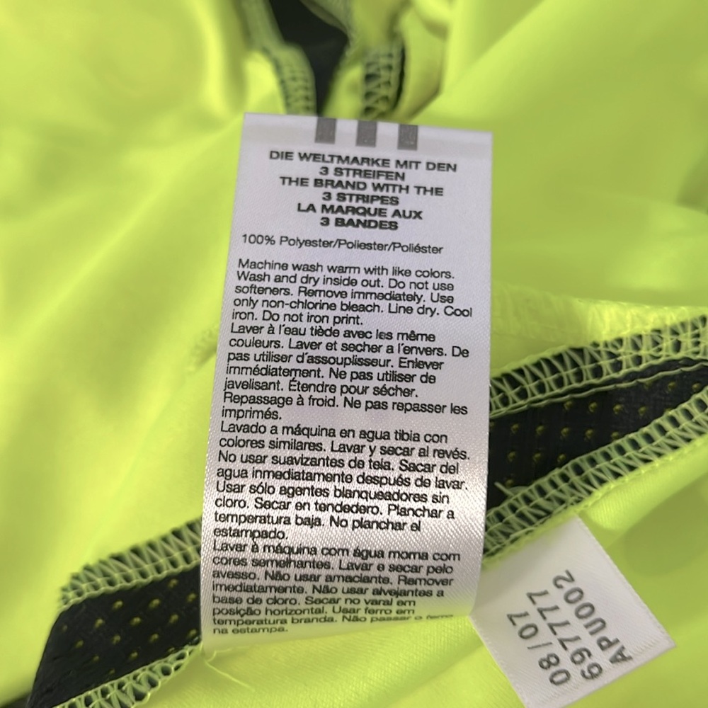 Chelsea 2007/2008 Away Football Jersey Adidas Bright Yellow - Picture 8 of 8